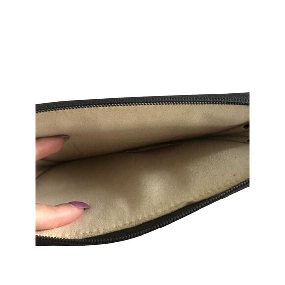 MICHAEL KORS Black Embossed Zip Tablet Padded Travel Case - Picture 7 of 9